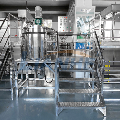 液体のためのカスタマイズされた500L 1000Lの高いせん断の乳化剤のミキサー リアクター産業混合タンク