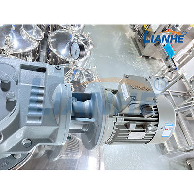 アジテータが付いている蒸気暖房の真空の乳化剤のミキサーの化粧品の軟膏の混合タンク