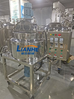 SU 304の100L液体の洗浄の混合機械小規模のホモジェナイザーのミキサー