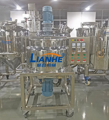 SU 304の100L液体の洗浄の混合機械小規模のホモジェナイザーのミキサー