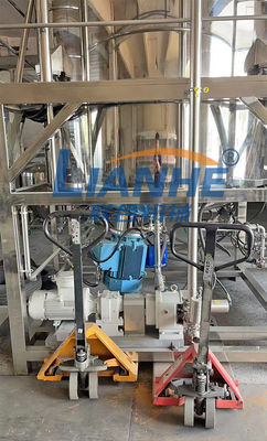 機械を作る荷重計の化粧品のクリームが付いている3000L真空の乳状になるミキサー