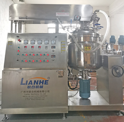 100L機械を作る化粧品の真空のホモジェナイザーのミキサー ボディ ローションの軟膏