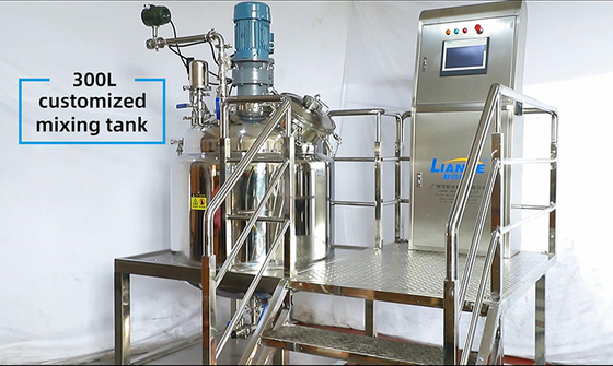 機械暖房タンクを作る300L真空の乳化剤のミキサーの抗原の試薬の解決