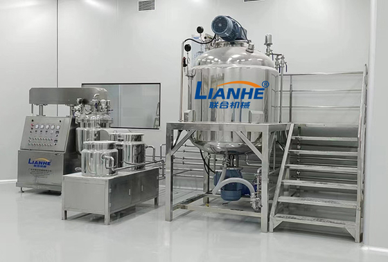 ボタン制御機械を作る均質化の真空の乳化剤のケチャップのマヨネーズ