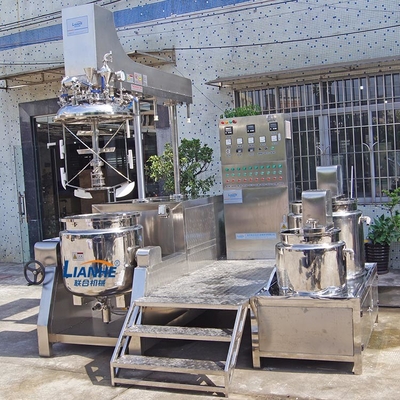 機械ミキサー250Lを作るSUS316Lの蒸気暖房の化粧品のクリーム