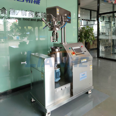 Lab Size Vacuum Emulsifying Mixer Cosmetic Cream Ointment Making Machine Vacuum Mixer for Body Lotion