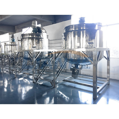 ABB 2000Lの化粧品のホモジェナイザーのミキサー、プラットホーム手のSanitizerの混合装置