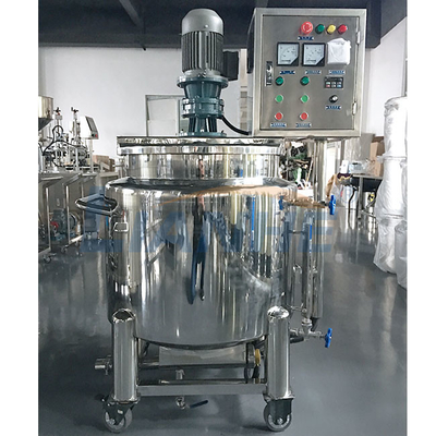 100L ABBの真空のミキサーのホモジェナイザー、蒸気の食器洗いの液体の作成機械