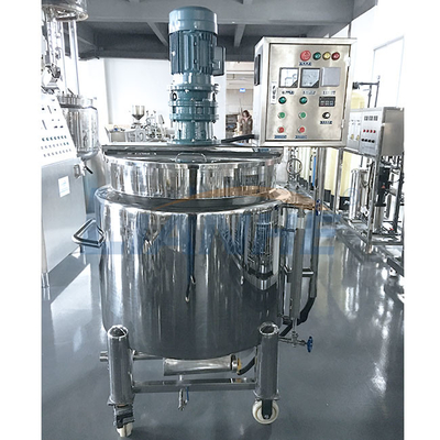 100L ABBの真空のミキサーのホモジェナイザー、蒸気の食器洗いの液体の作成機械
