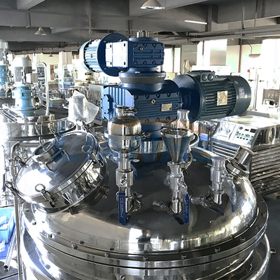 機械、1000L真空の乳状になるミキサーを作る固定タイプ トマト・ケチャップ