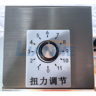 TUVの漏れ防止半自動おおう機械、さびなく小さいびんのシーリング機械