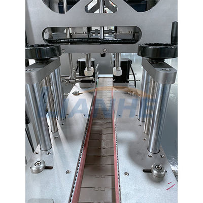 漏れ防止 PLCの自動ビンの王冠機械30-50帽子/分