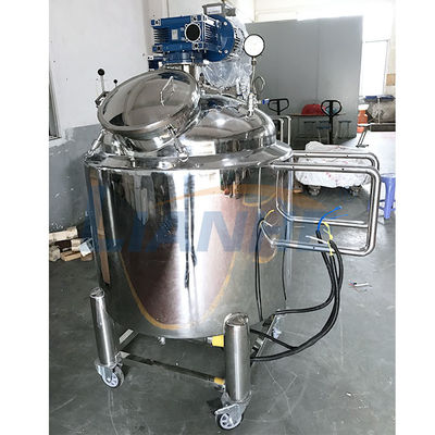 密封されたタイプ500Lのステンレス鋼の混合タンク、移動可能な化粧品の混合装置