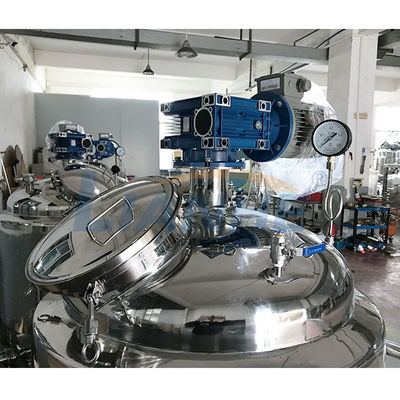 密封されたタイプ500Lのステンレス鋼の混合タンク、移動可能な化粧品の混合装置